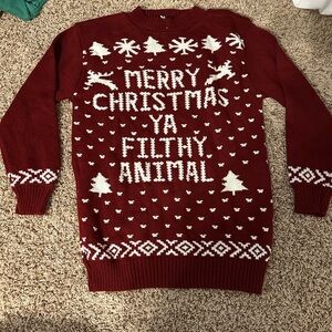 Merry Christmas Ya Filthy Animal Ugly Sweater